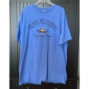 Colonial Williamsburg Graphic Tee XL Living History Museum Souvenir Travel